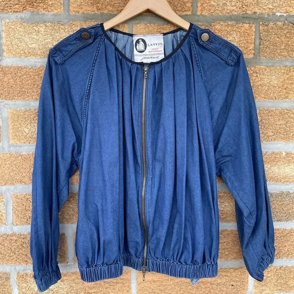 Lanvin X Acne bomber jacket medium - Picture 2 of 12